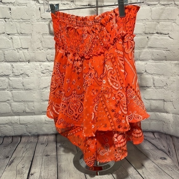 Altar’d State Bandana chiffon shorts Sz M - Picture 4 of 5